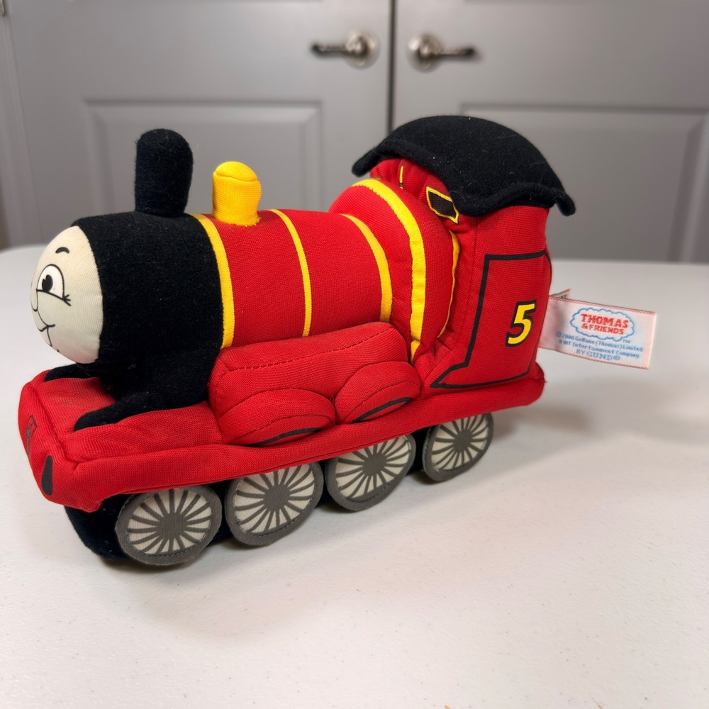 GUND Thomas & Friends James the Red Engine 2006 Plush #75012 Limited Edition - Picture 3 of 7